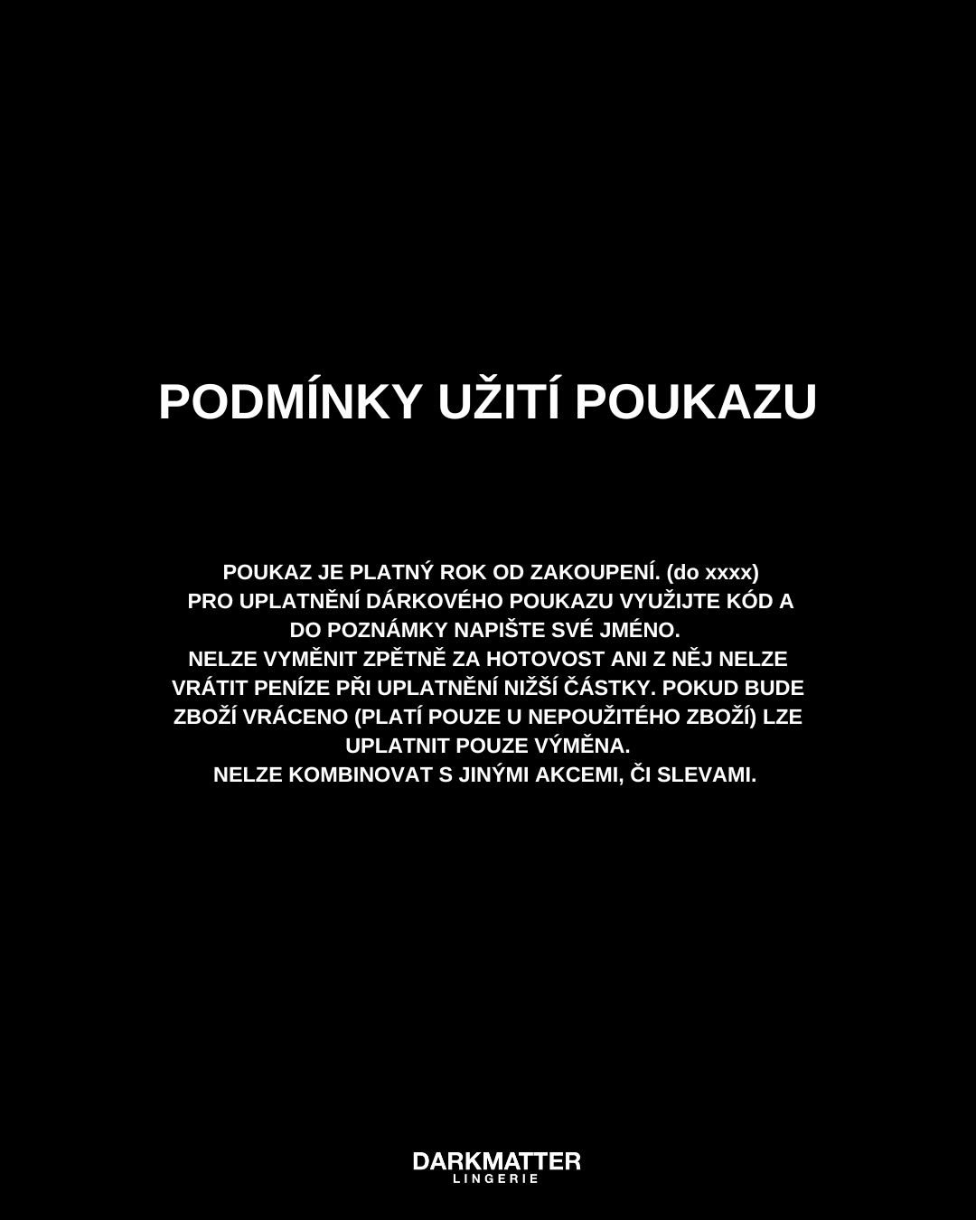 Dárkový poukaz - e-voucher