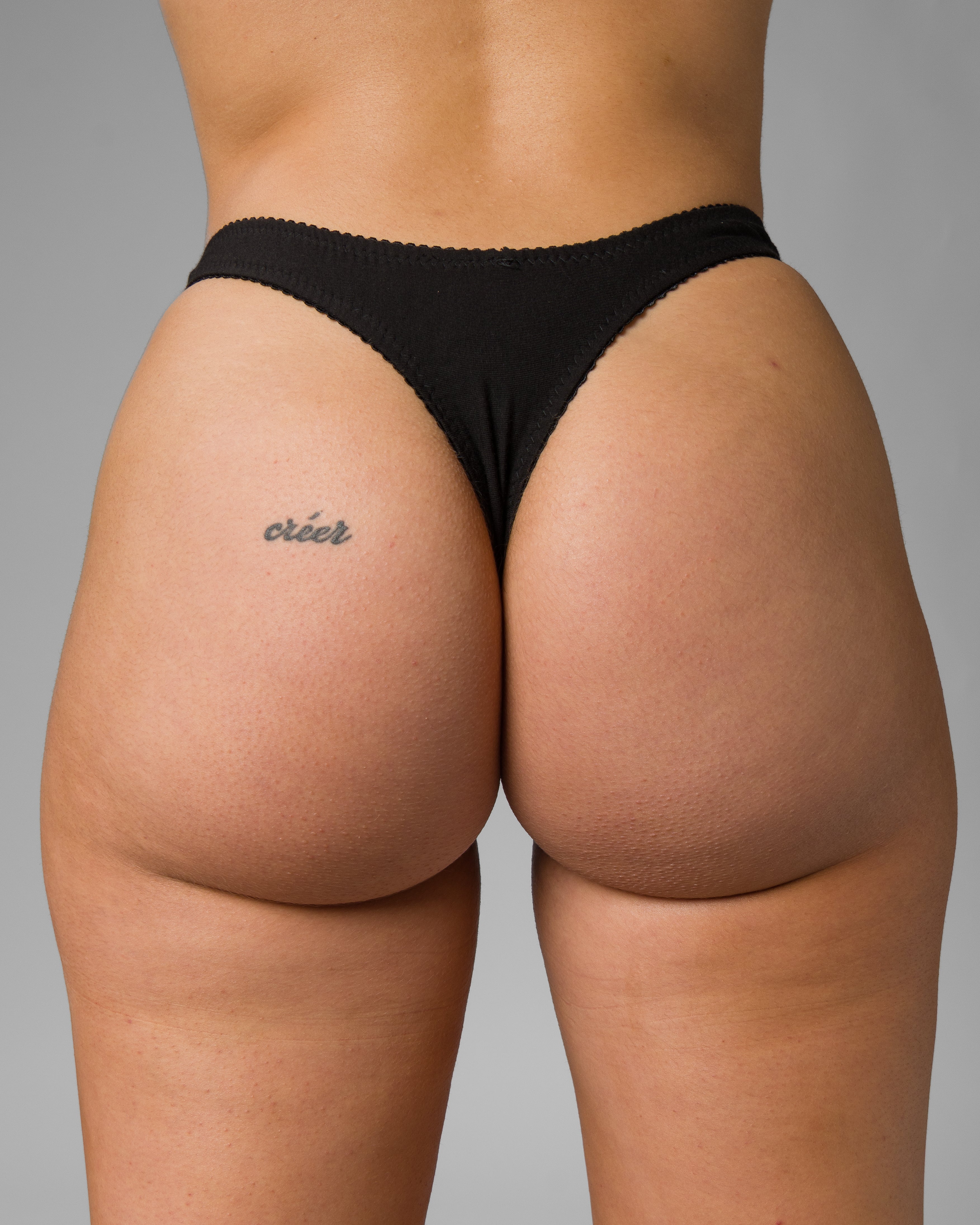 Tencel V-cut Thong