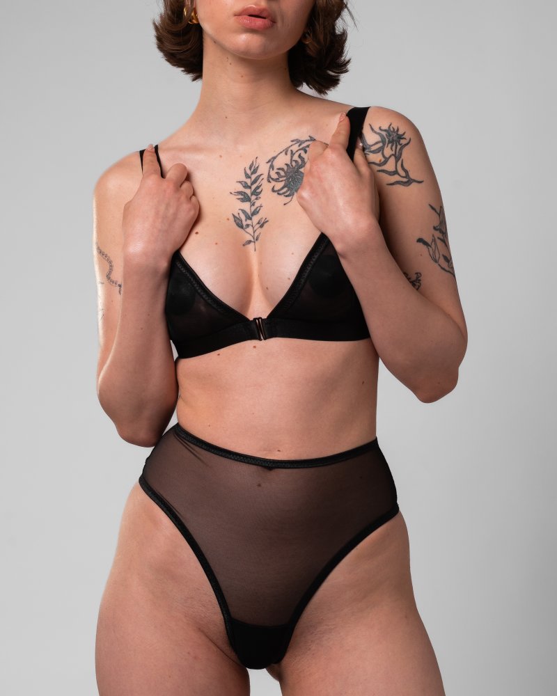 High Waist Thong