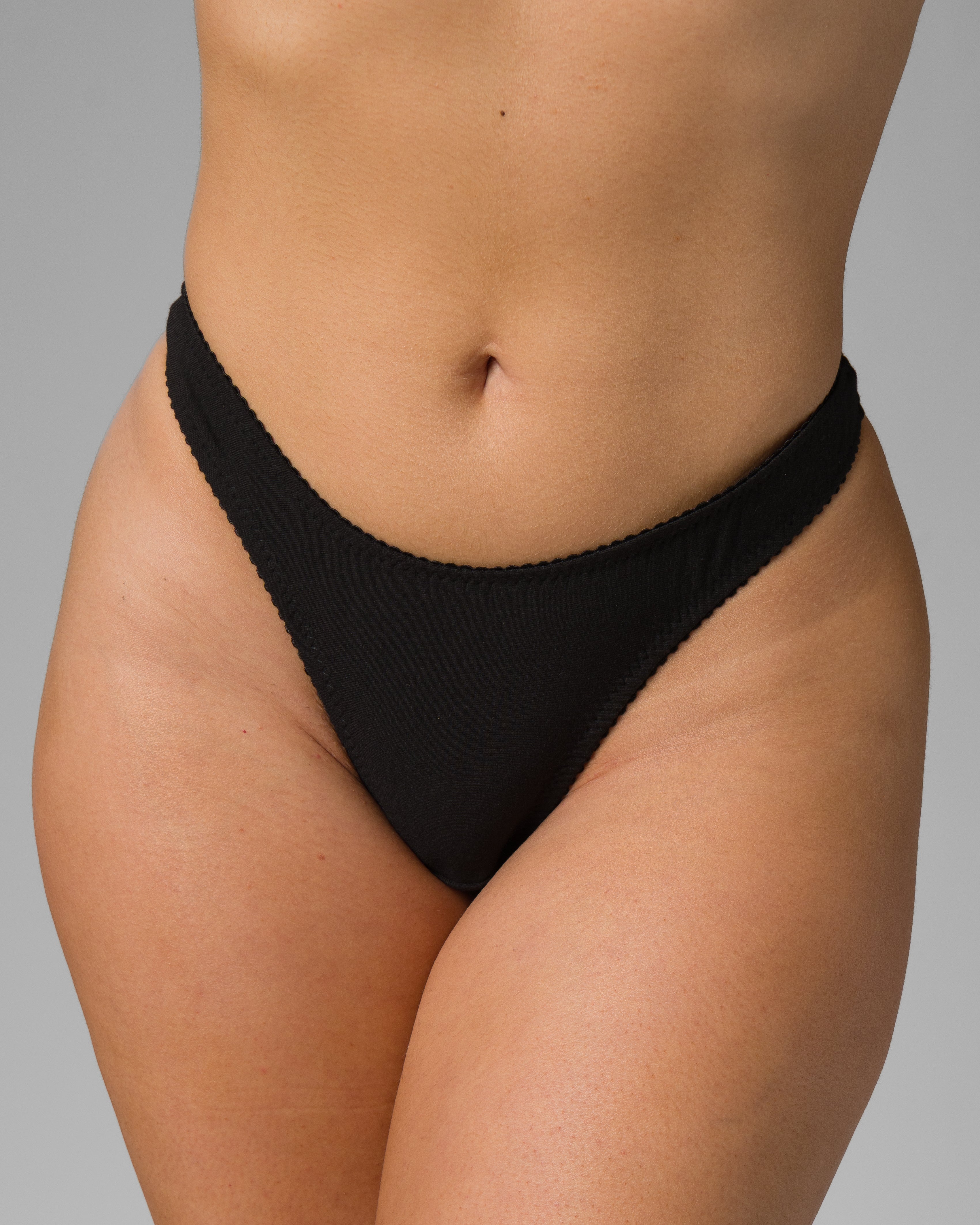 Tencel V-cut Thong